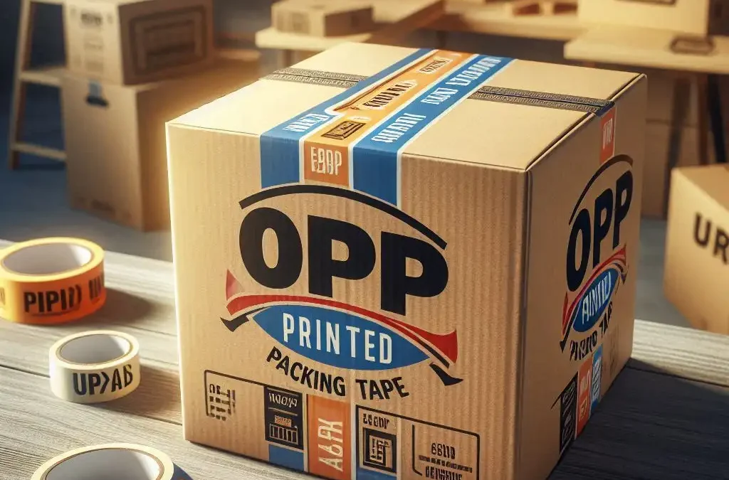 OPP printed packing tape