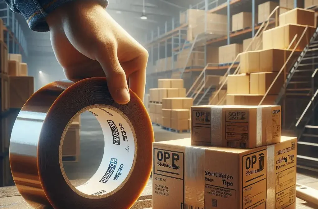 OPP solvent-based packing tape