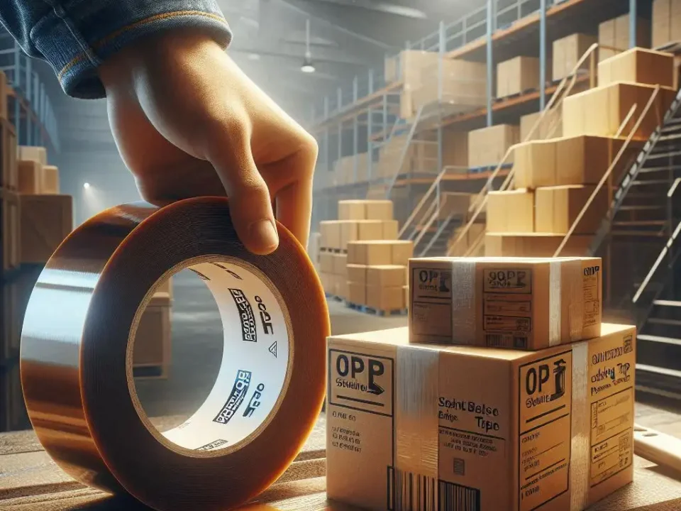 OPP solvent-based packing tape