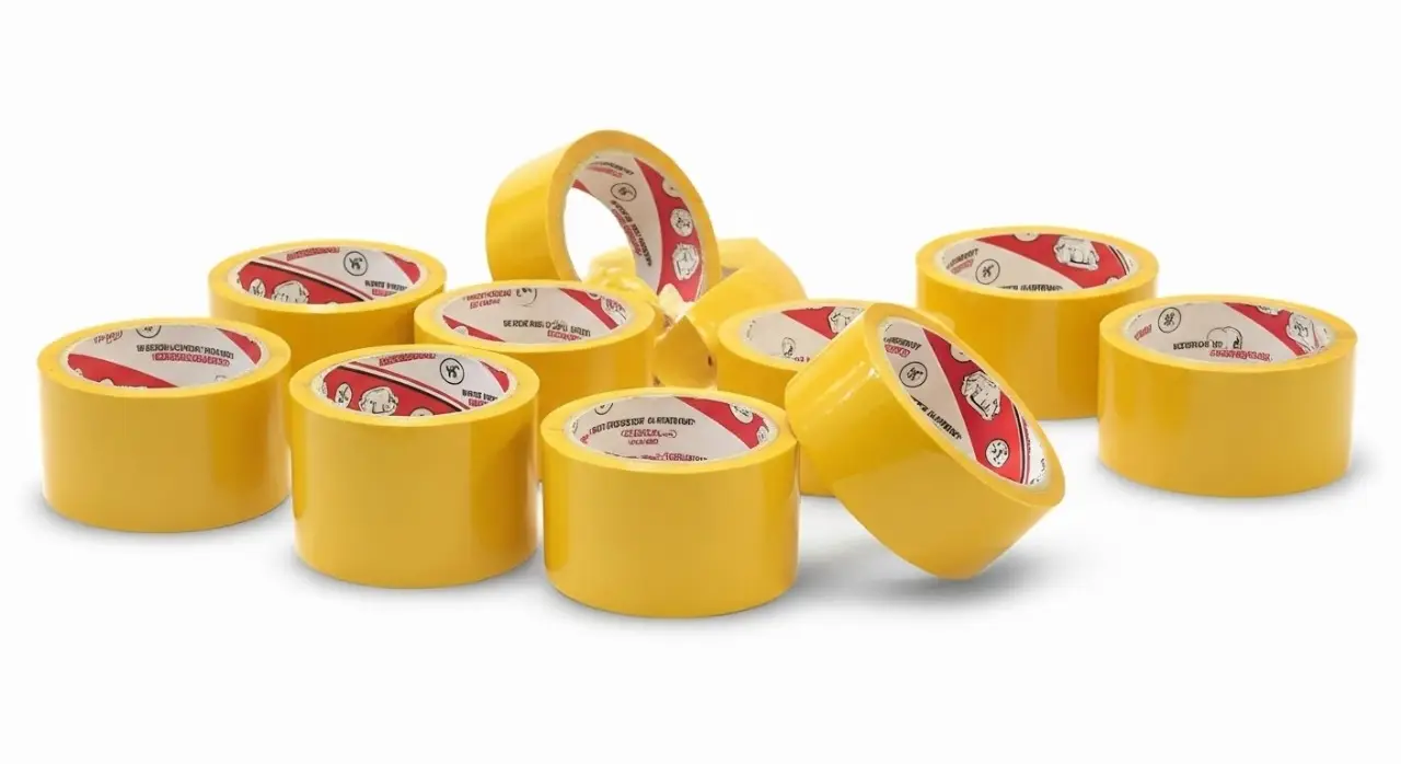 brown packing tape